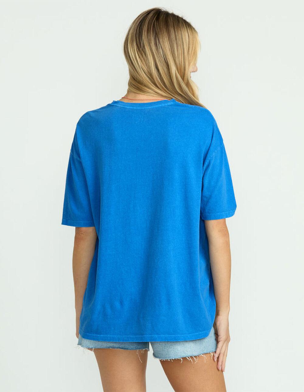 BILLABONG Summer Nights Womens Oversized Tee - BLUE Product Image