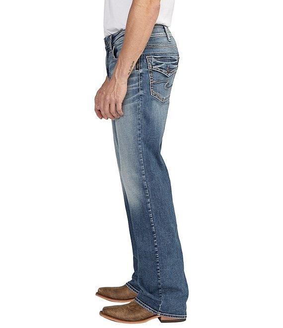 Silver Jeans Co. Zac Max Flex Straight Denim Leg Jeans Product Image