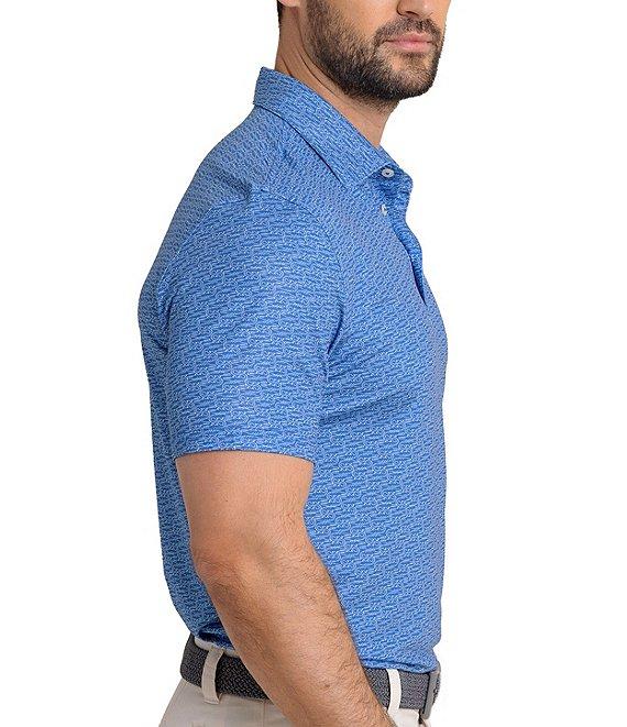 Southern Tide Driver Make It Snappy Printed Short Sleeve Polo Shirt Product Image