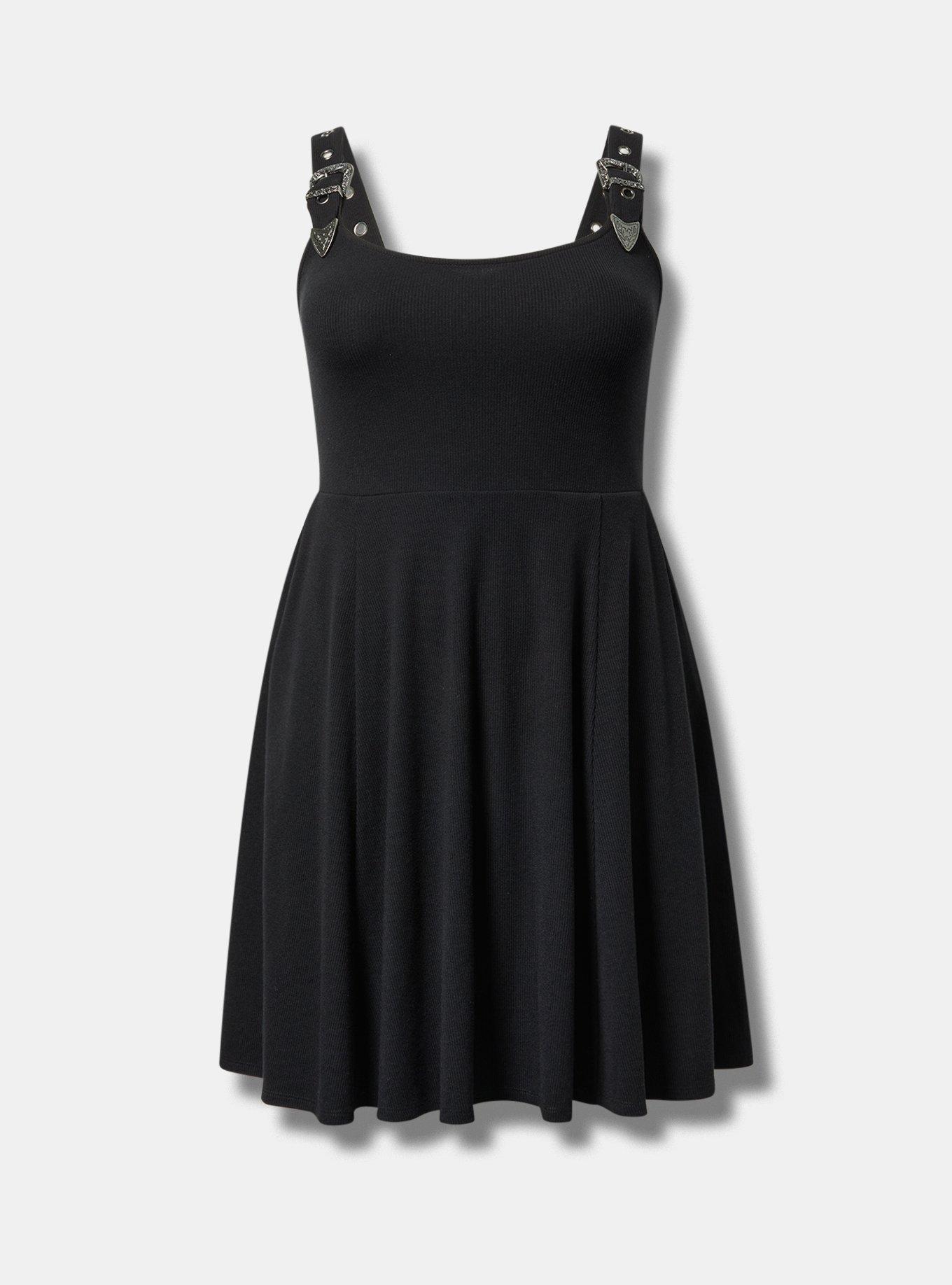 Mini Western-Buckle Tank Dress Product Image