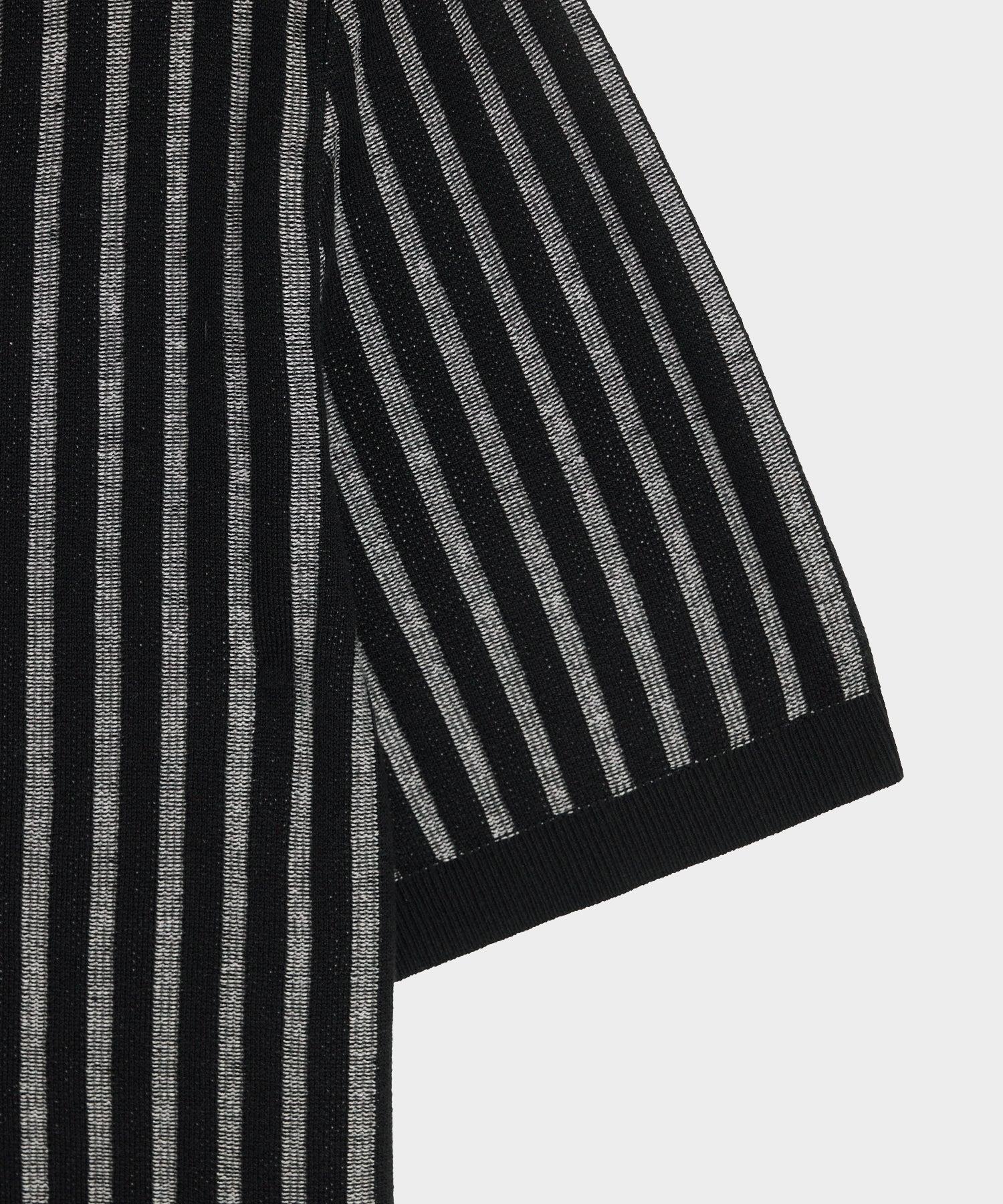 Cropped Silk-Cotton Bungalow Sweater Polo Product Image