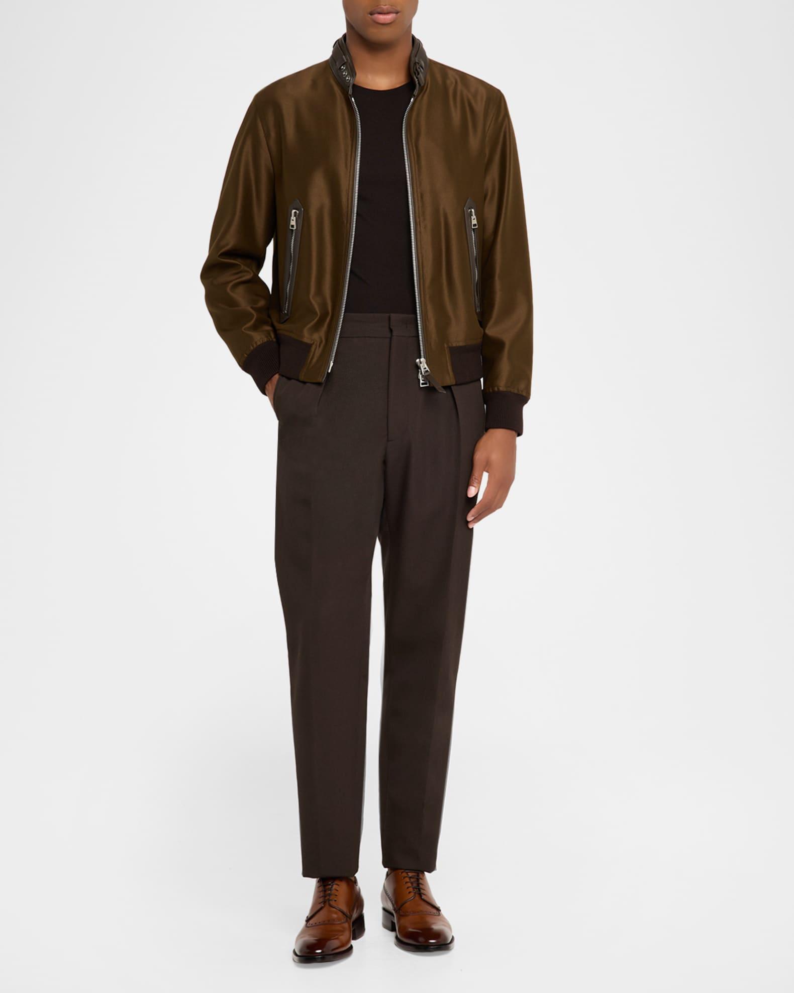 Men's Sartoby Brogue Leather Derby Shoes Product Image