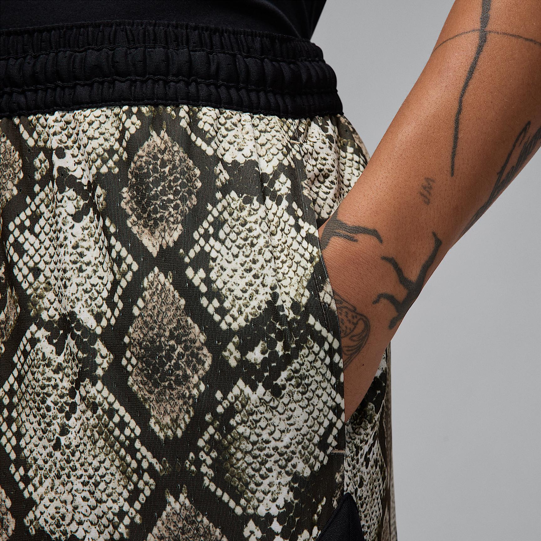 Mens Jordan Sport Dri-FIT Mesh Diamond Shorts | HF9907-133 Product Image