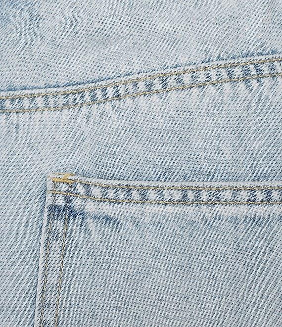 Every Denim High Rise Pencil Maxi Skirt Product Image