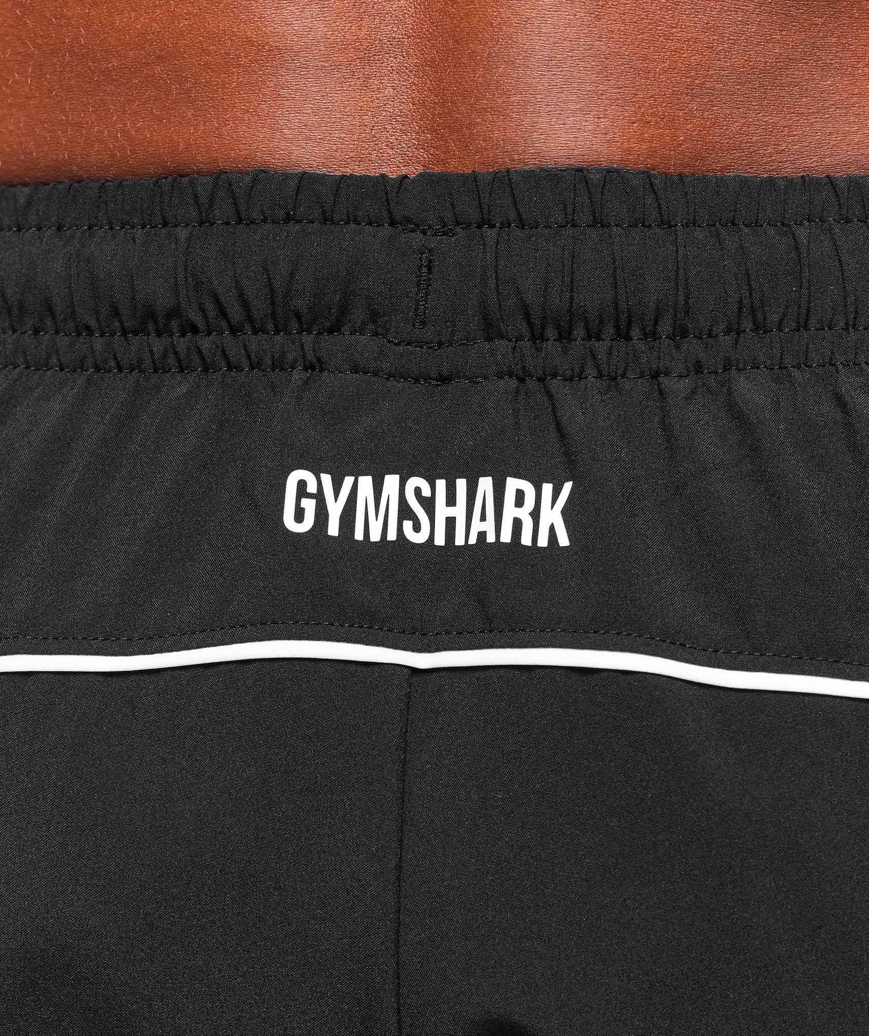 Gymshark Arrival Block 6" Shorts - Black Male Product Image
