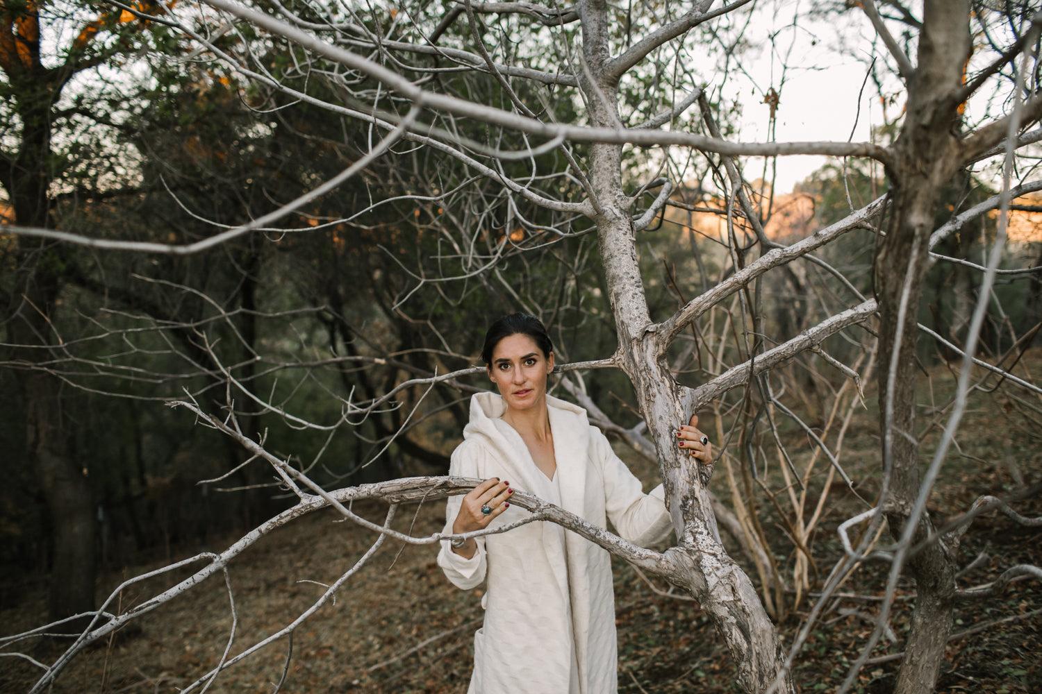 Mantle Jacket in Snow Jacquard Product Image