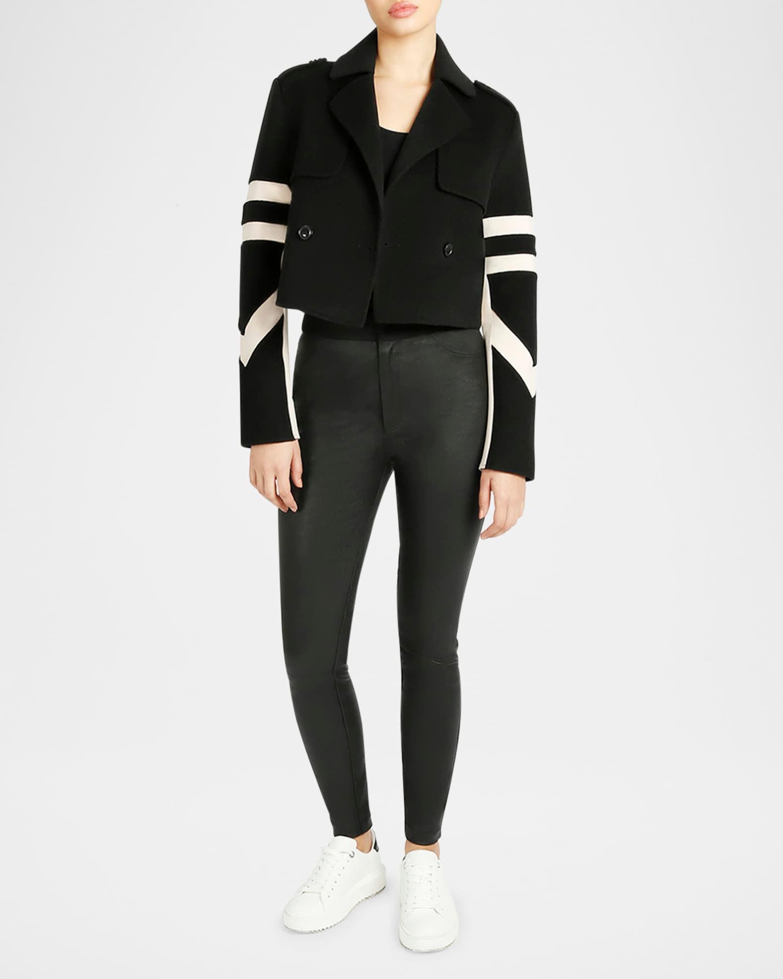 Handmade Wool Crop Jacket Product Image