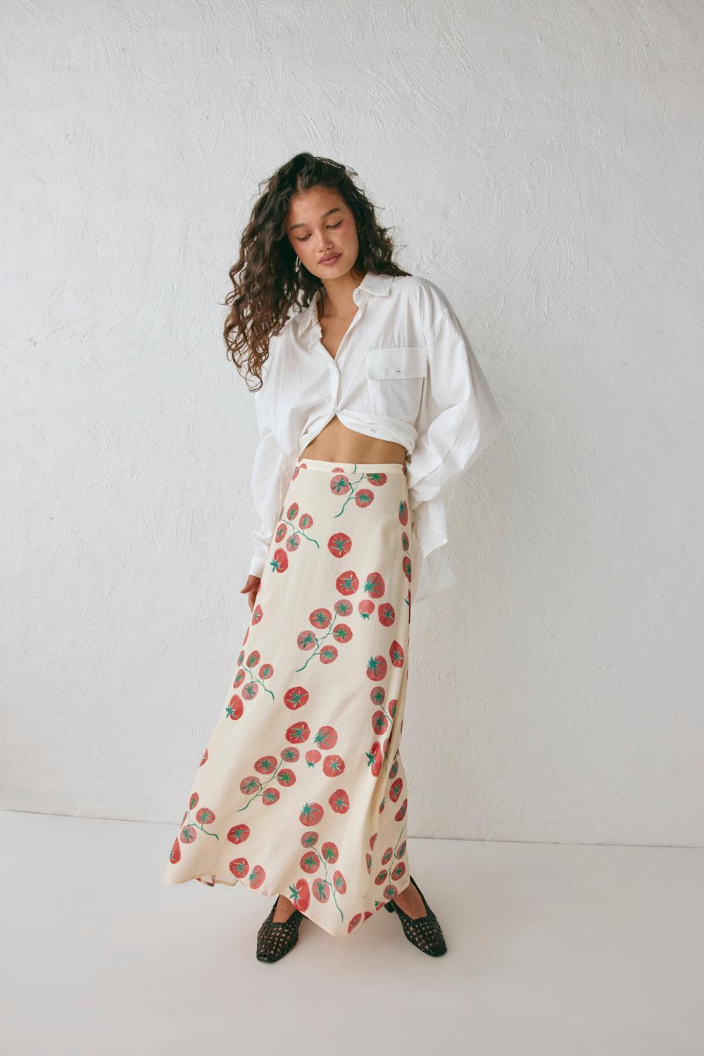 Brie Midi Skirt Roma Product Image