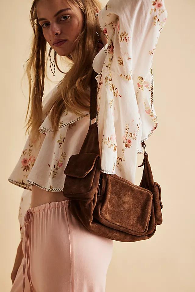 Siren Suede Shoulder Bag Product Image