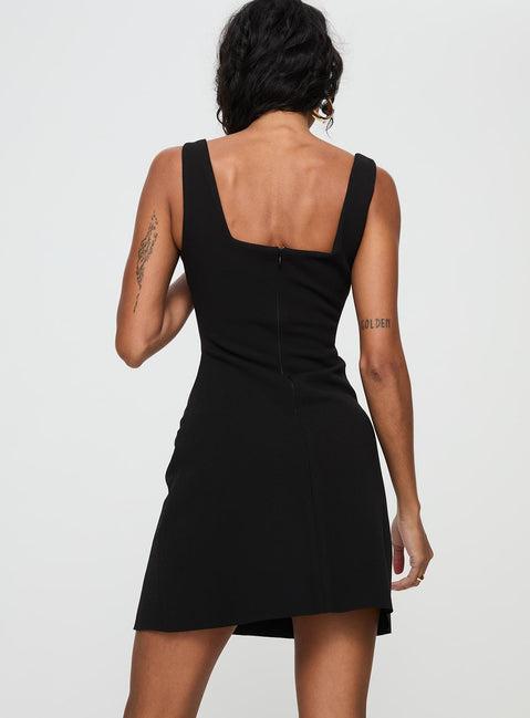 Bombshell Mini Dress Black Product Image