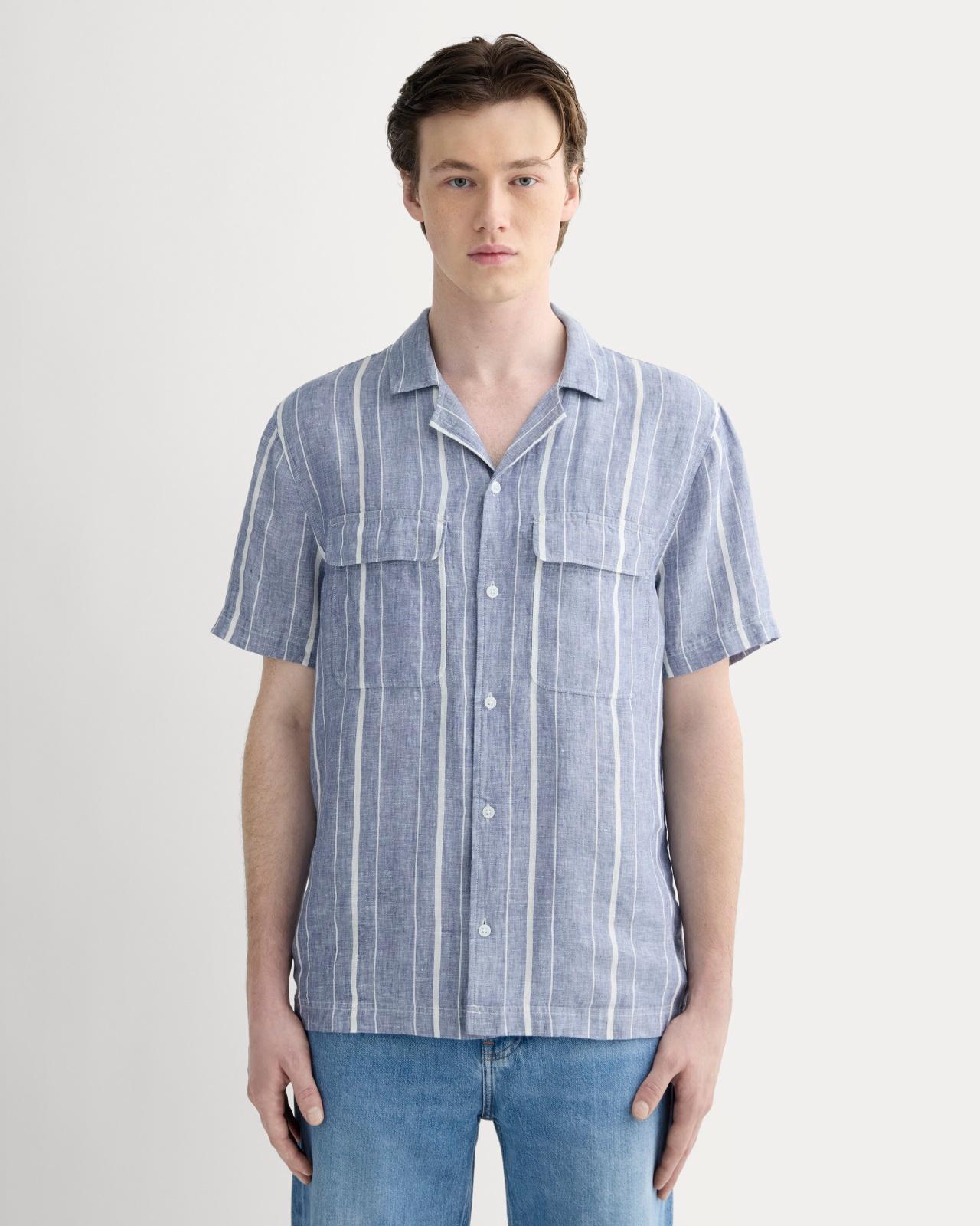 Mens Resort Shirt in Linen by Everlane Product Image
