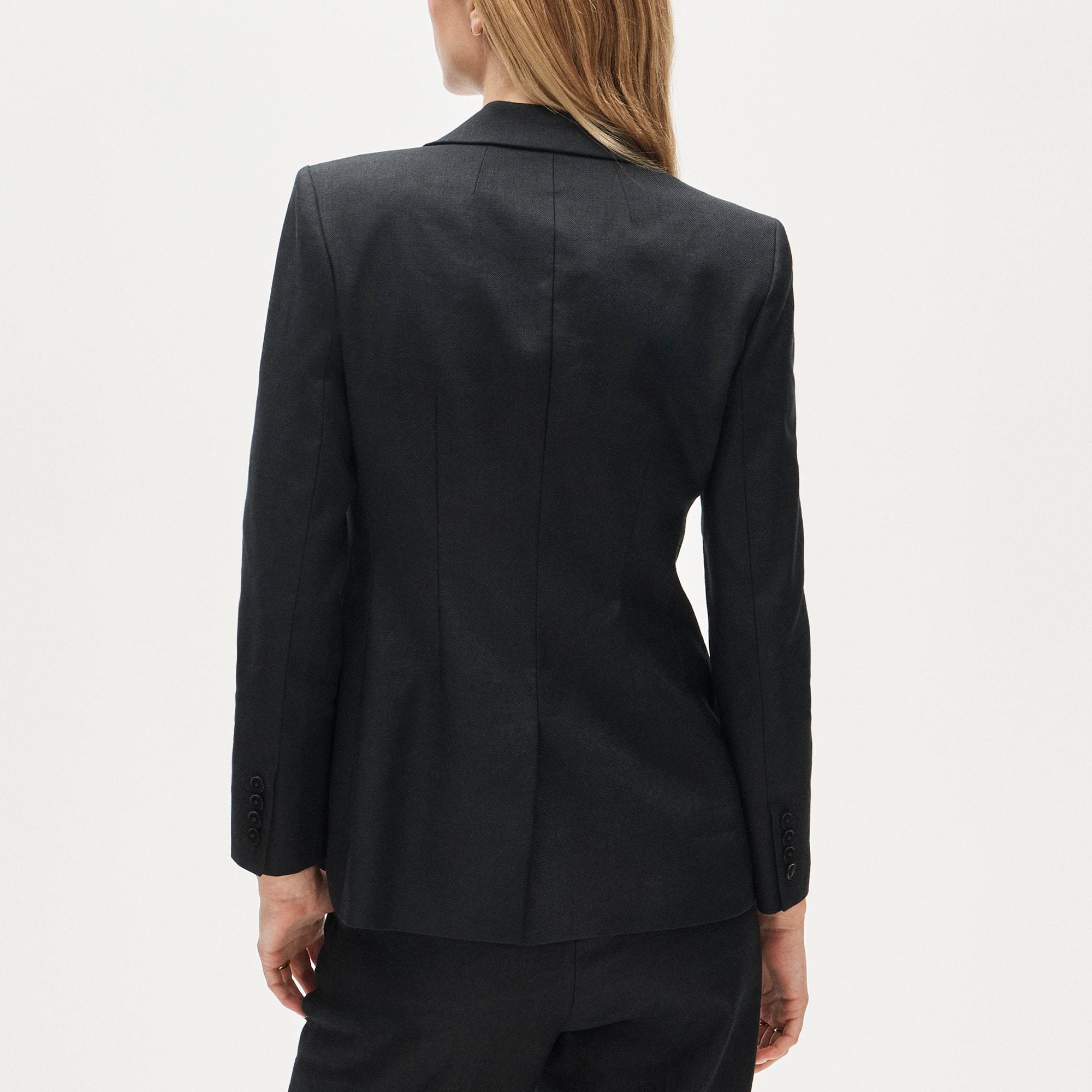 Margeaux blazer in stretch linen blend Product Image
