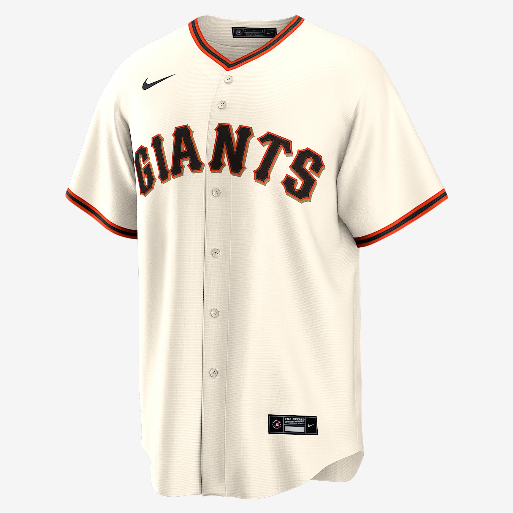 Mike Yastrzemski San Francisco Giants Men's Nike MLB Replica Jersey Product Image