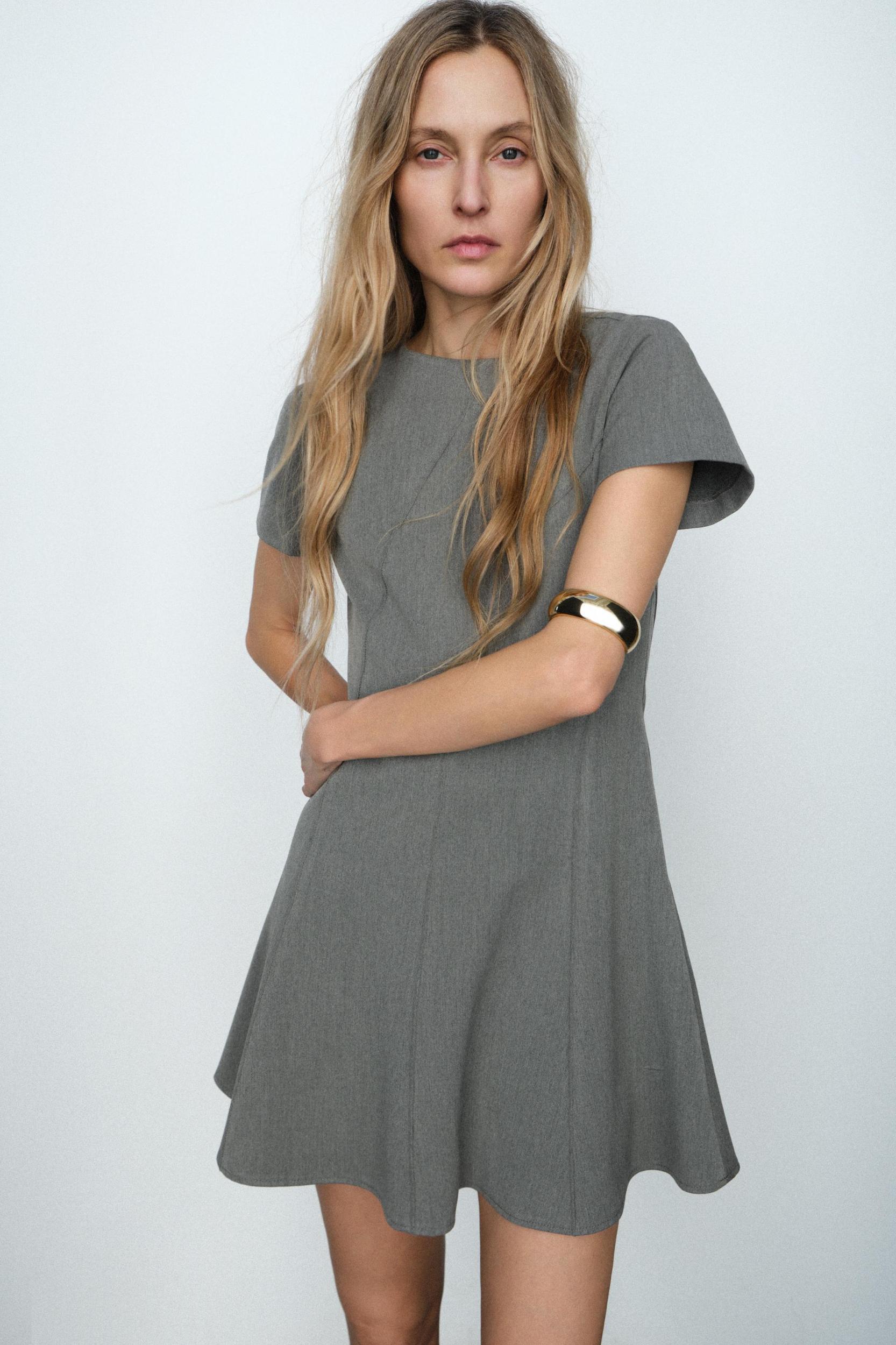 SHORT SLEEVE MINI DRESS Product Image