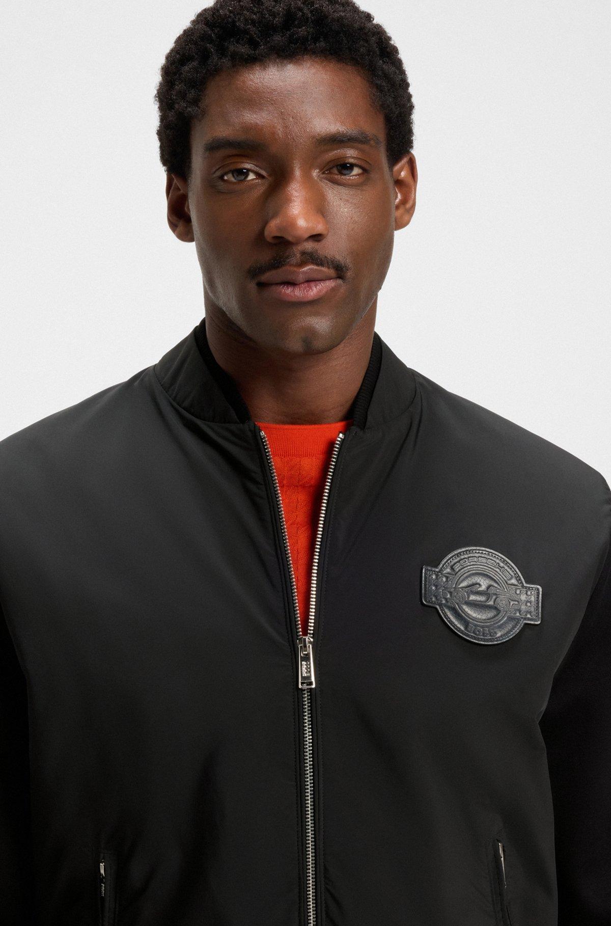BOSS - Porsche x BOSS jacket in jersey - Black Product Image
