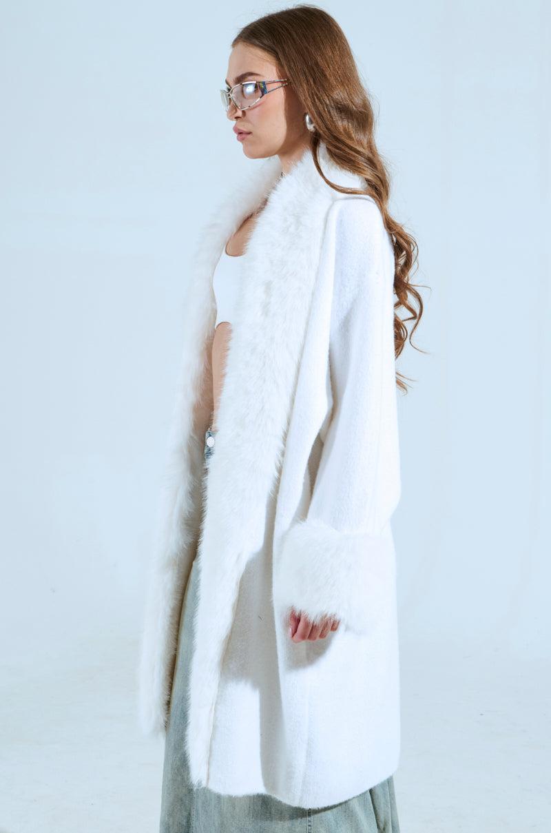 SNOW BUNNY LONG CARDIGAN Product Image