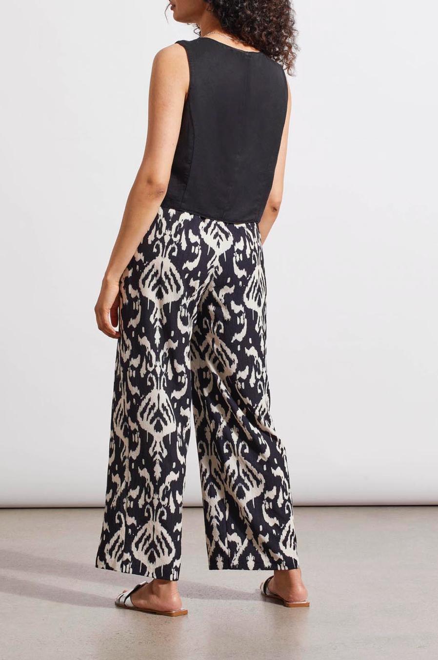 Button Front Vest - Black Product Image