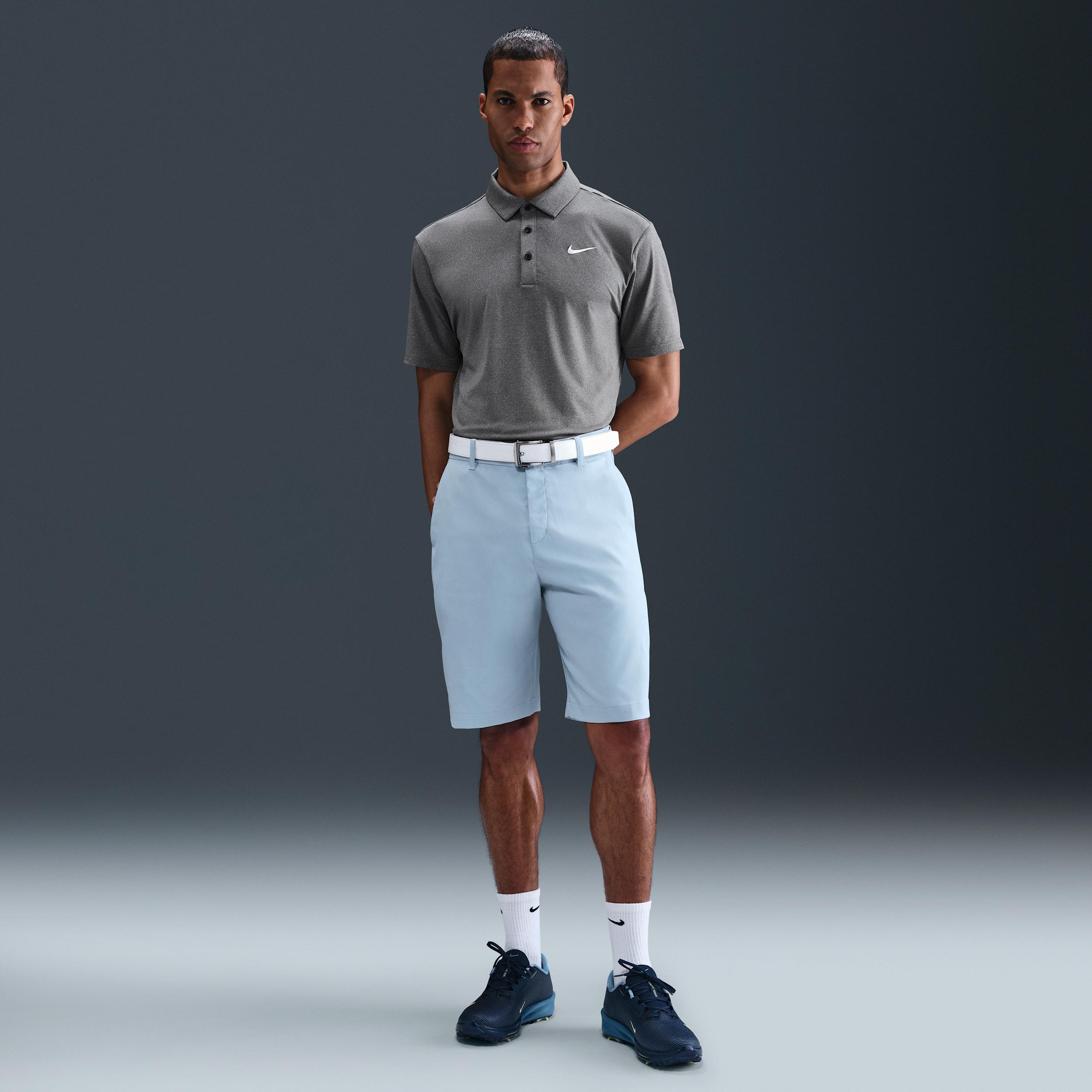 Nike Mens Tour Dri-FIT Heathered Golf Polo | FZ7473-010 Product Image
