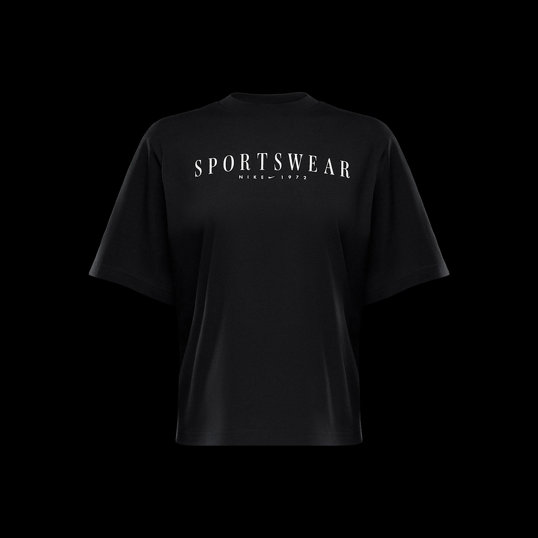 Womens Nike Sportswear Boxy T-Shirt | HV4653-010 Product Image