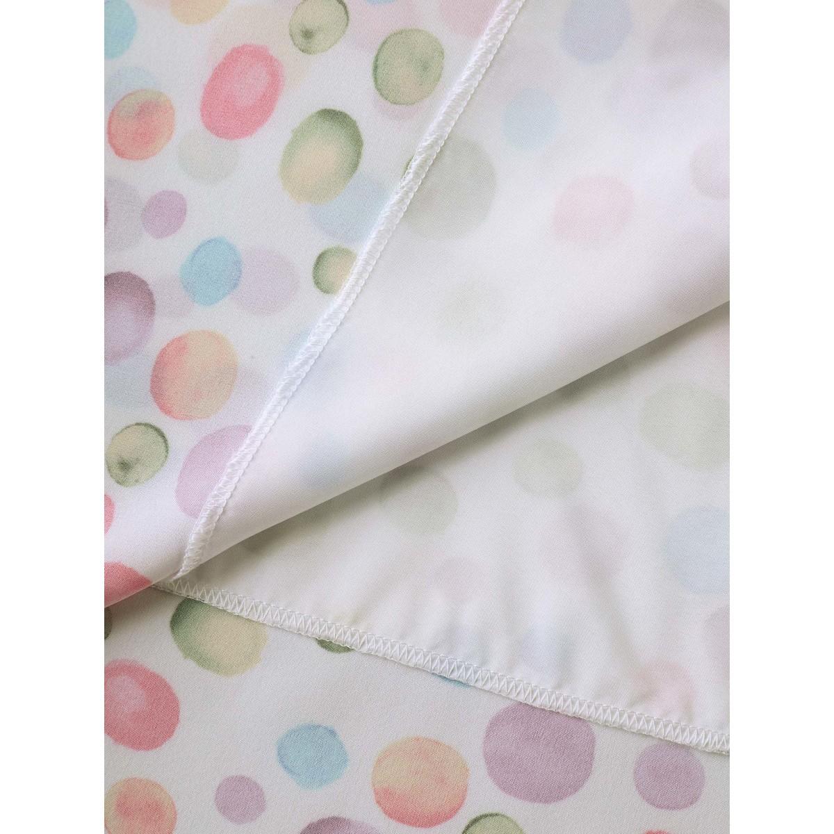 Plus Size Polka Dots Print Pockets V-Neck Midi Dress Originalwhite Women V-neck Short sleeve Curvy BloomChic 14-16/1X Product Image