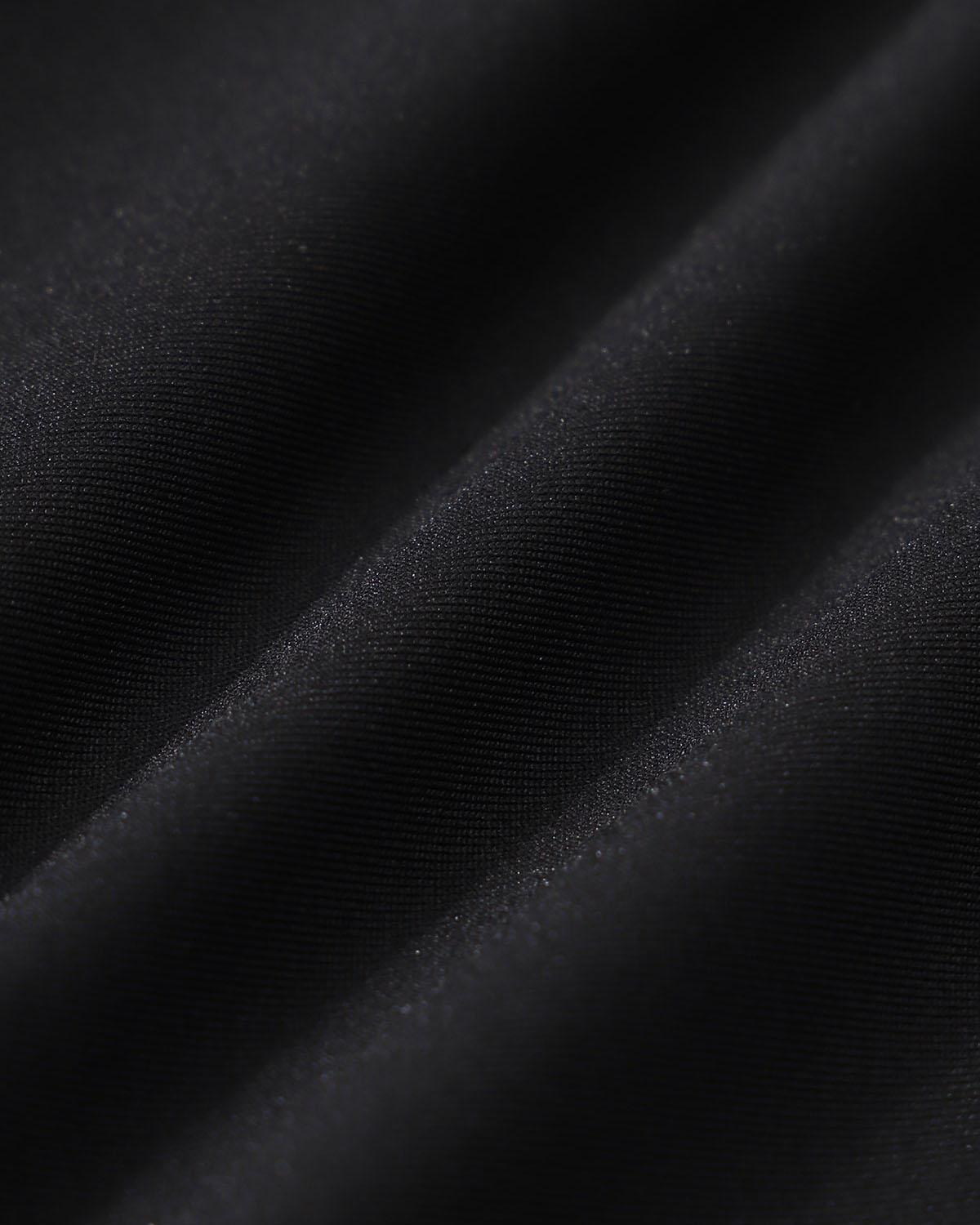 Black Cut Out One-Piece Swimsuit Product Image