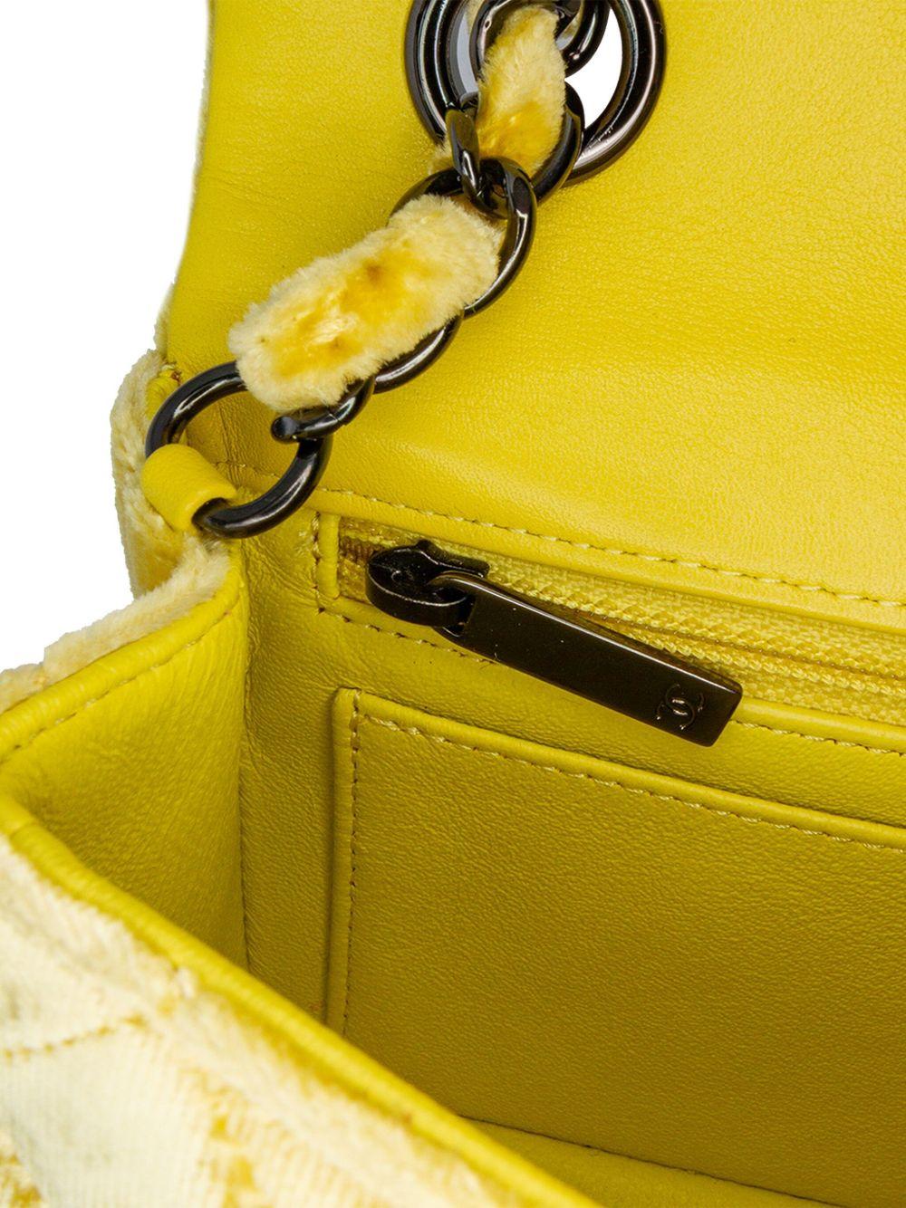 2014-2015 Mini Rectangular Classic Velvet Single Flap crossbody bag Product Image