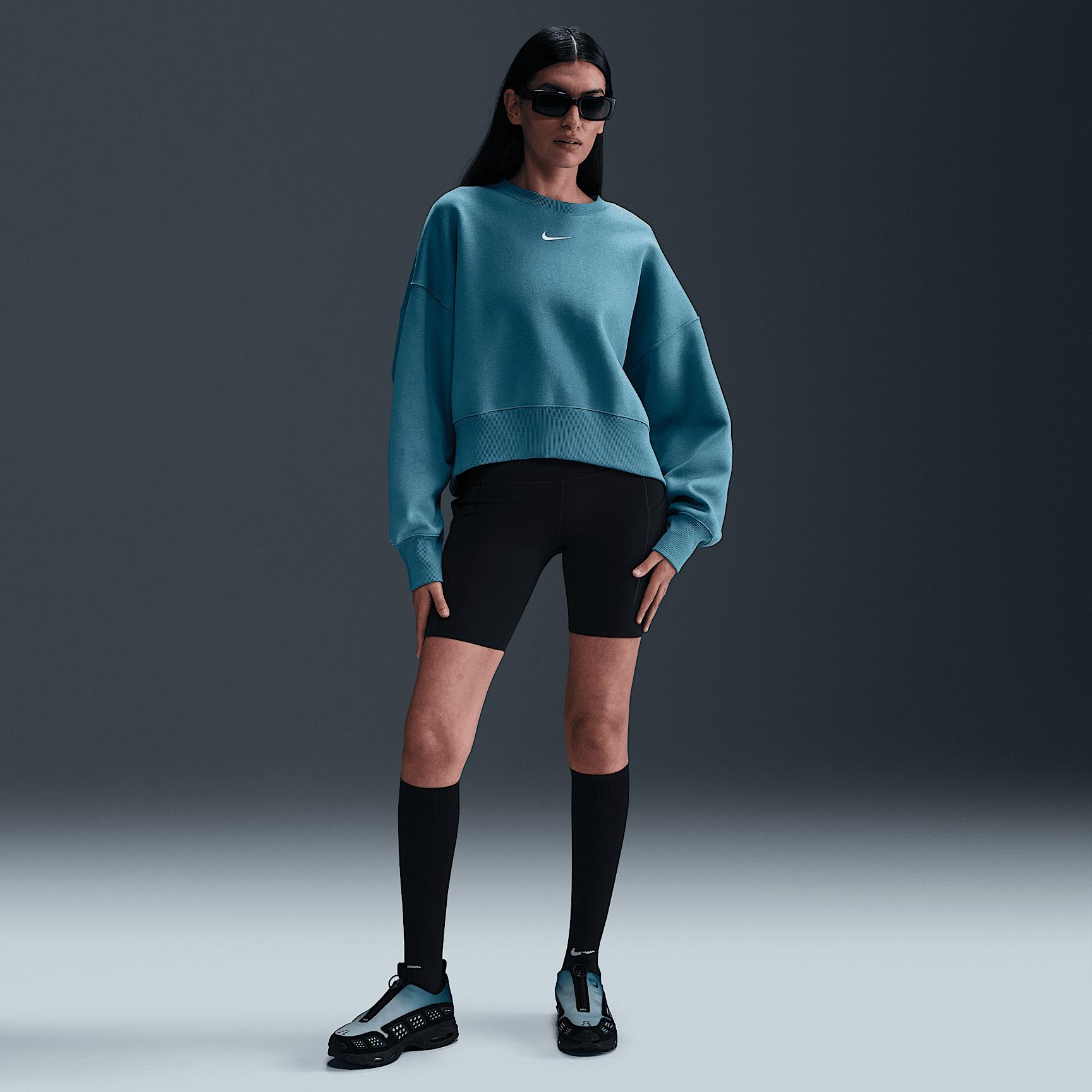 Women's Nike Sportswear Phoenix Fleece Over-Oversized Crew-Neck Sweatshirt Product Image