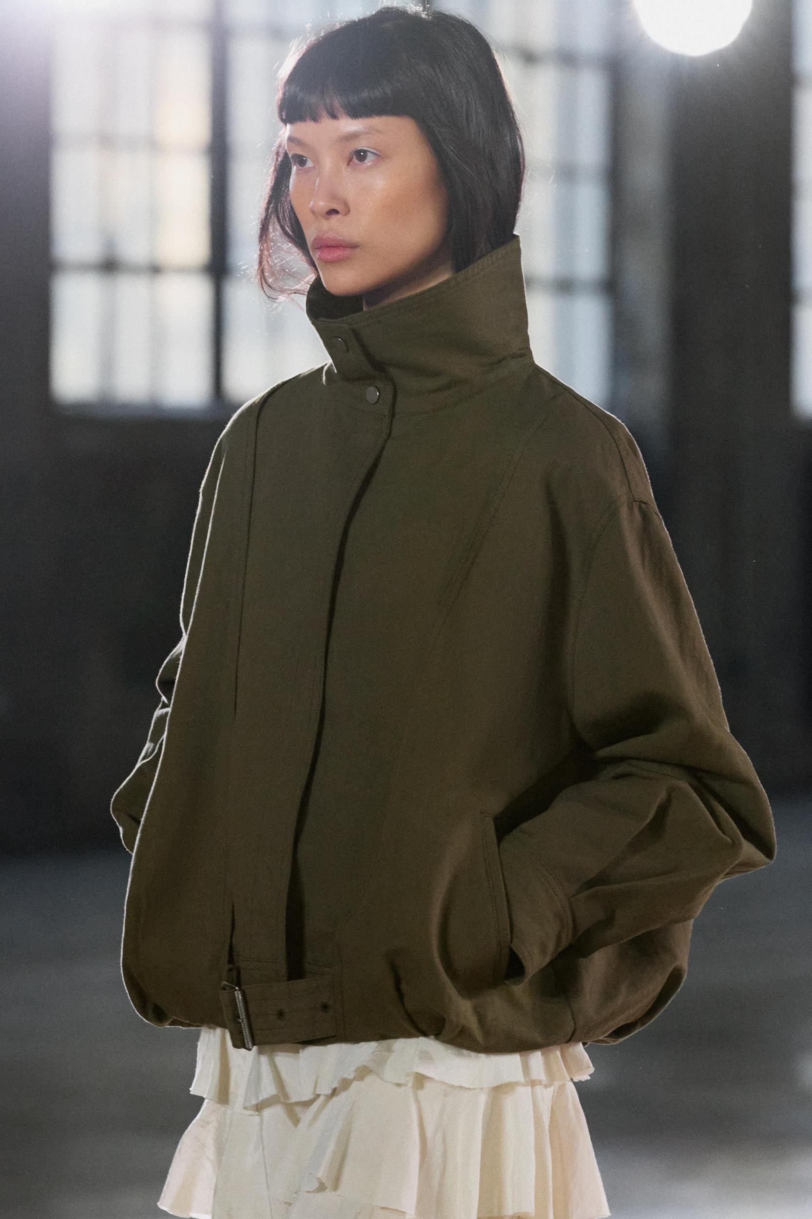 BUCKLE BOMBER JACKET ZW COLLECTION Product Image