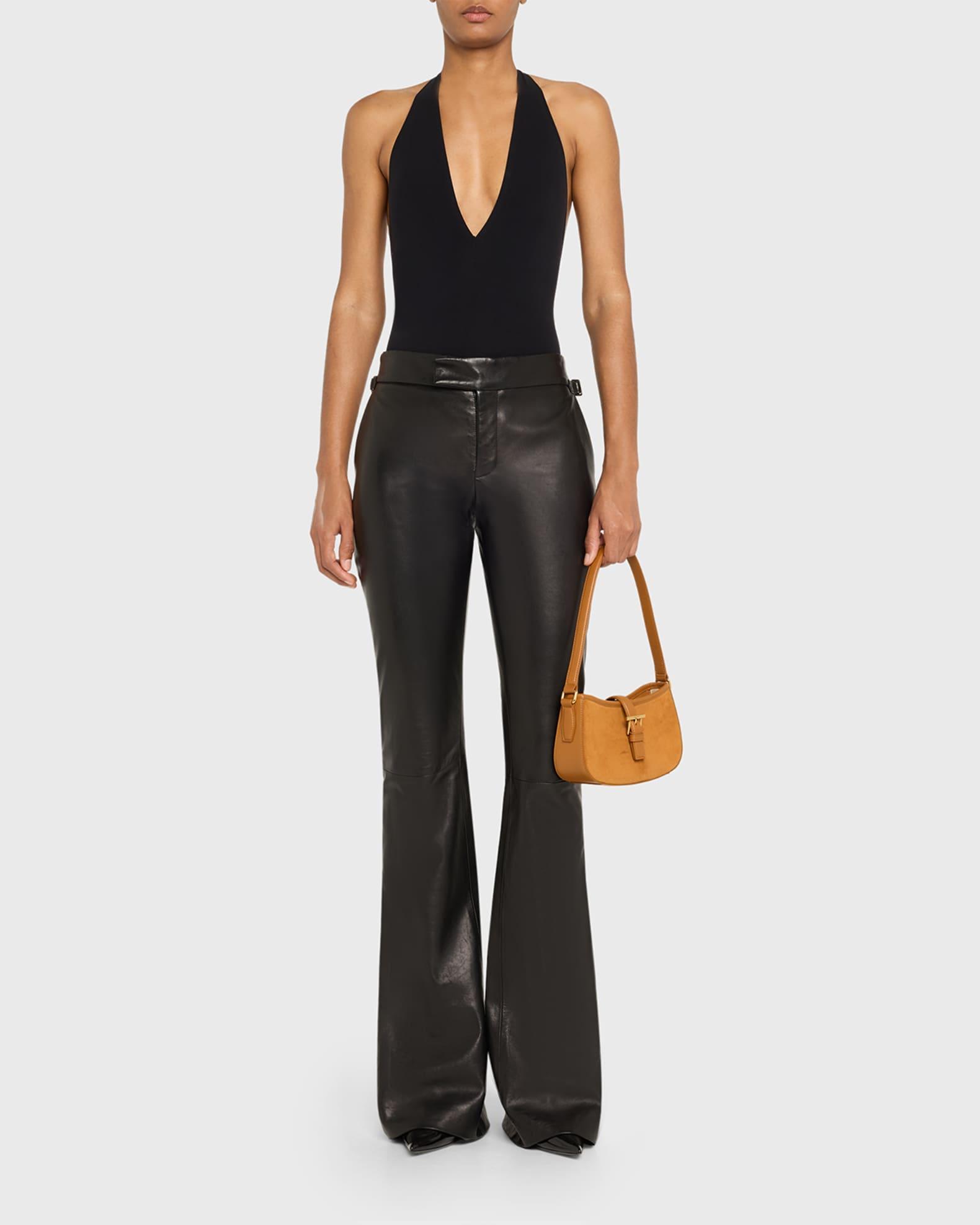 T-Bar Mini Suede Shoulder Bag Product Image