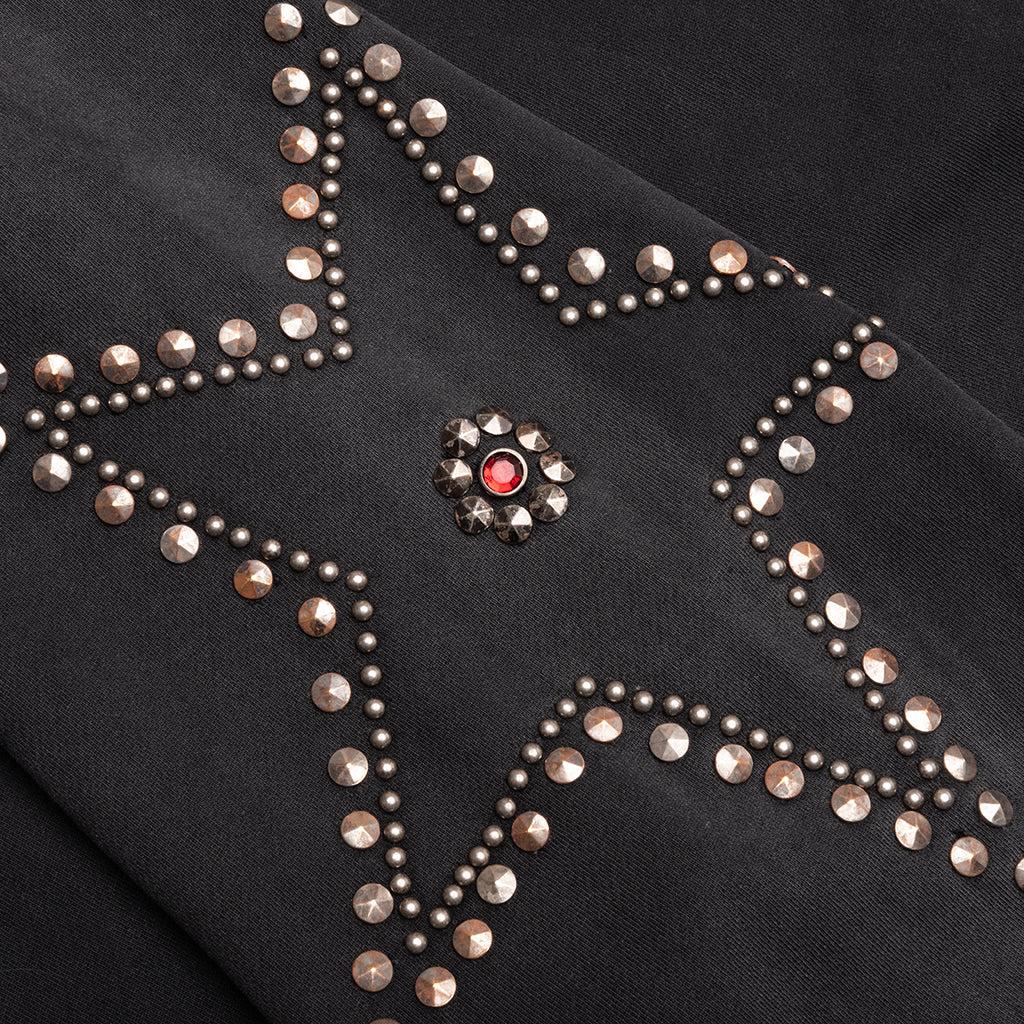 Star Studded Crewneck - Black Male Product Image