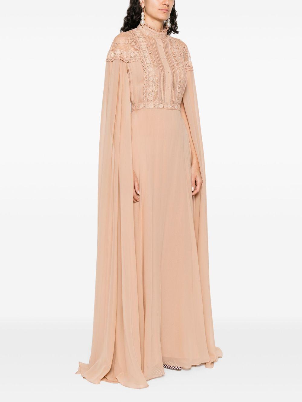 lace-trim gown Product Image