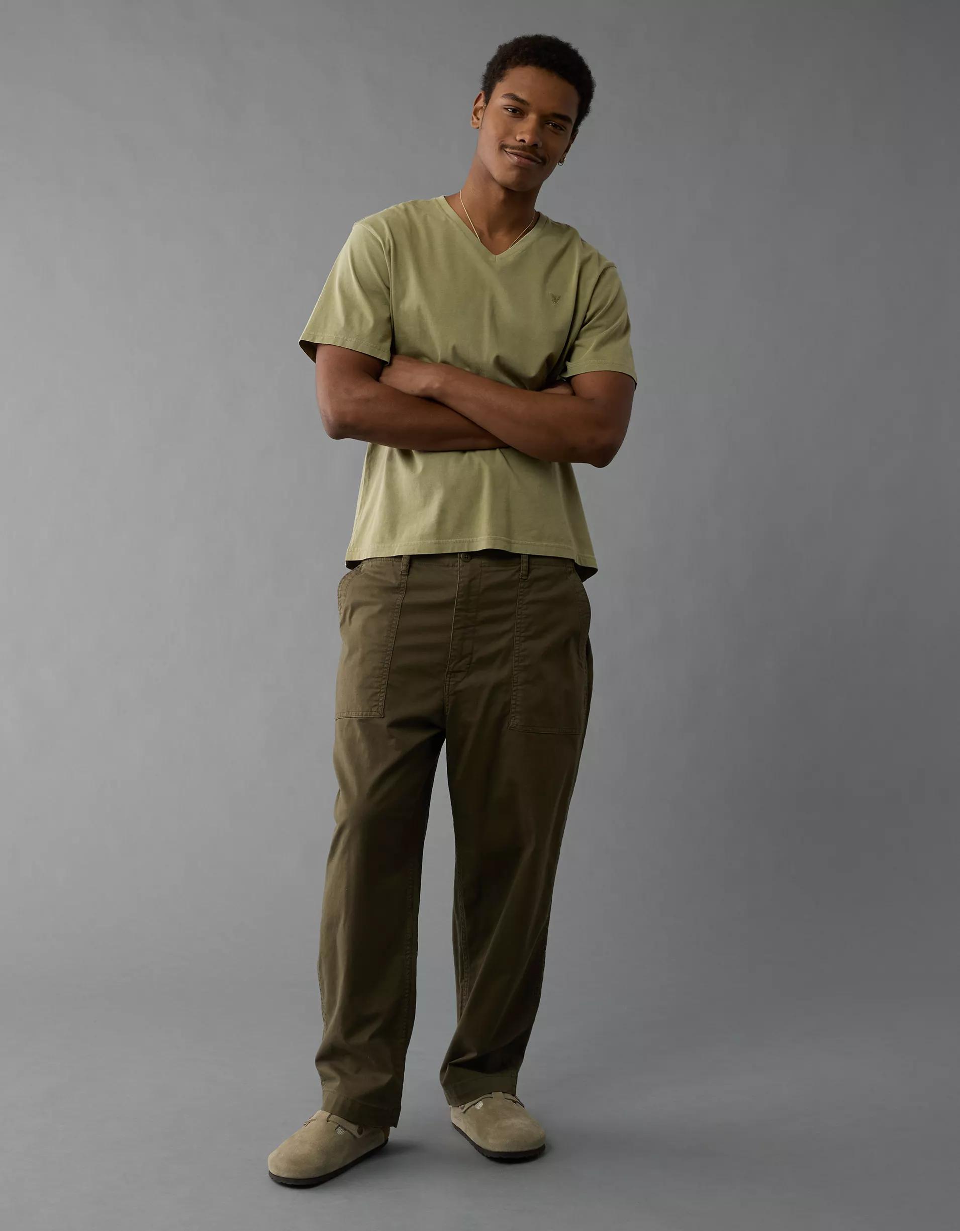 AE Lived-In V-Neck T-Shirt Men's Product Image