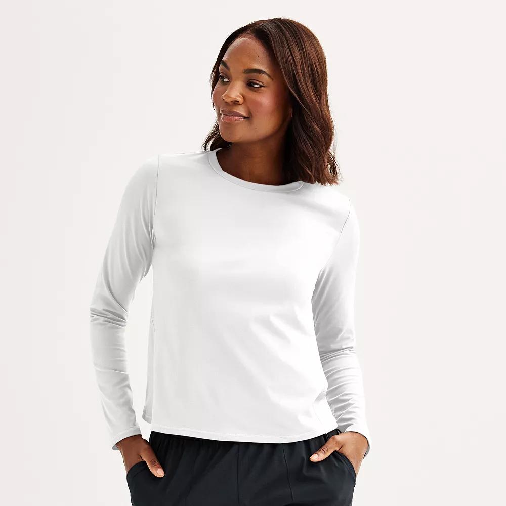 Women's Tek Gear® Essential Soft Long Sleeve Top,  Product Image