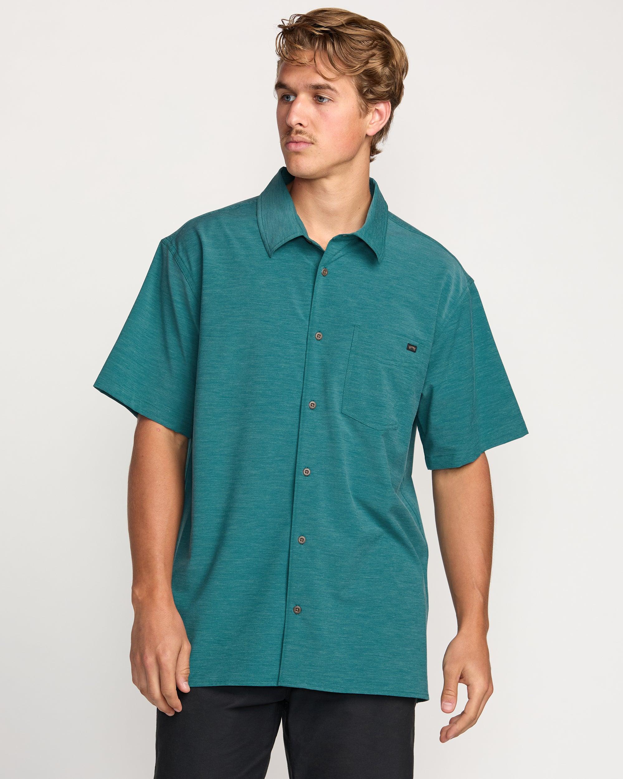 Surftrek Transit Short Sleeve Shirt - Marine Male Product Image