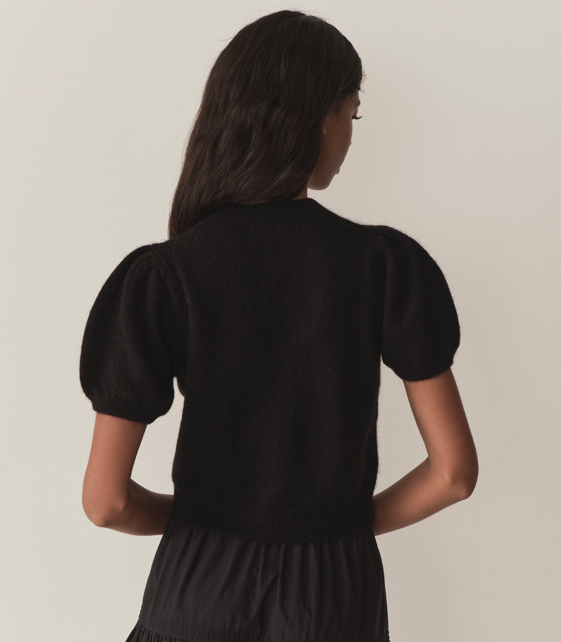 ANISA CARDIGAN -- BLACK Product Image