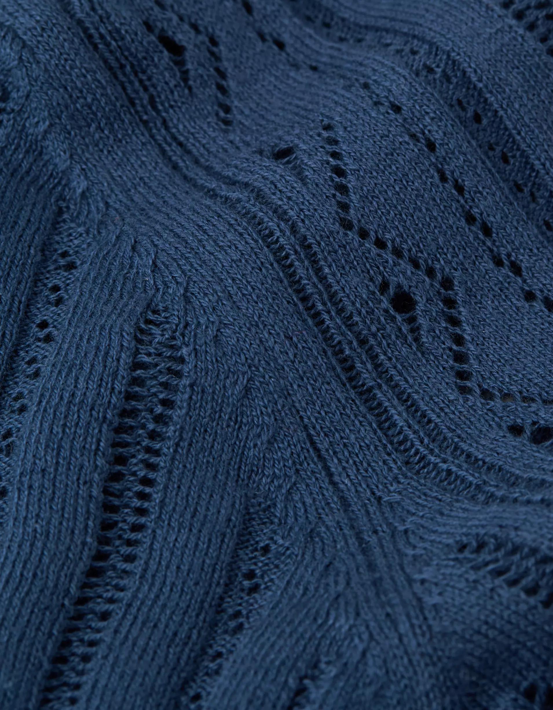 AE Henley Pointelle Sweater T-Shirt Product Image