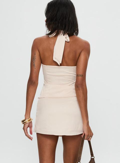 Ellesandra Halter Set Cream Product Image