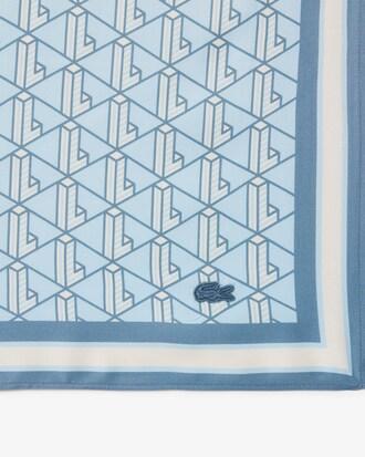 Monogram Print Scarf Product Image