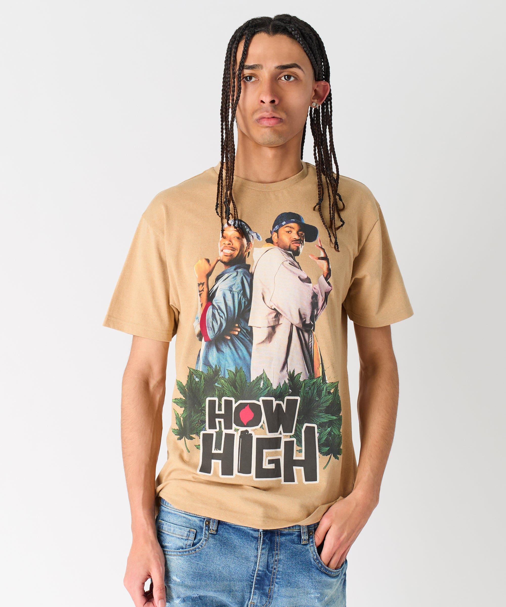 How High Short Sleeve Tee - Khaki Product Image