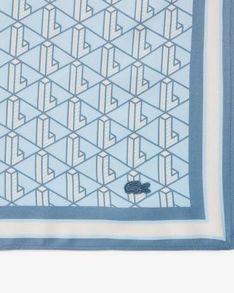 Monogram Print Scarf Product Image