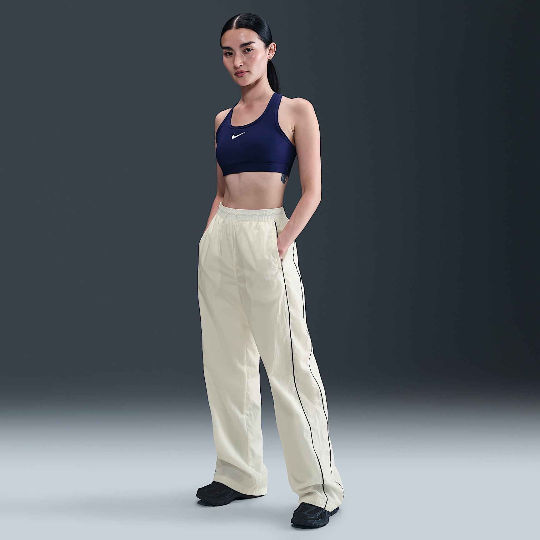 Nike Womens Windrunner High-Waisted Woven Open-Hem Pants | FV7655-135 Product Image