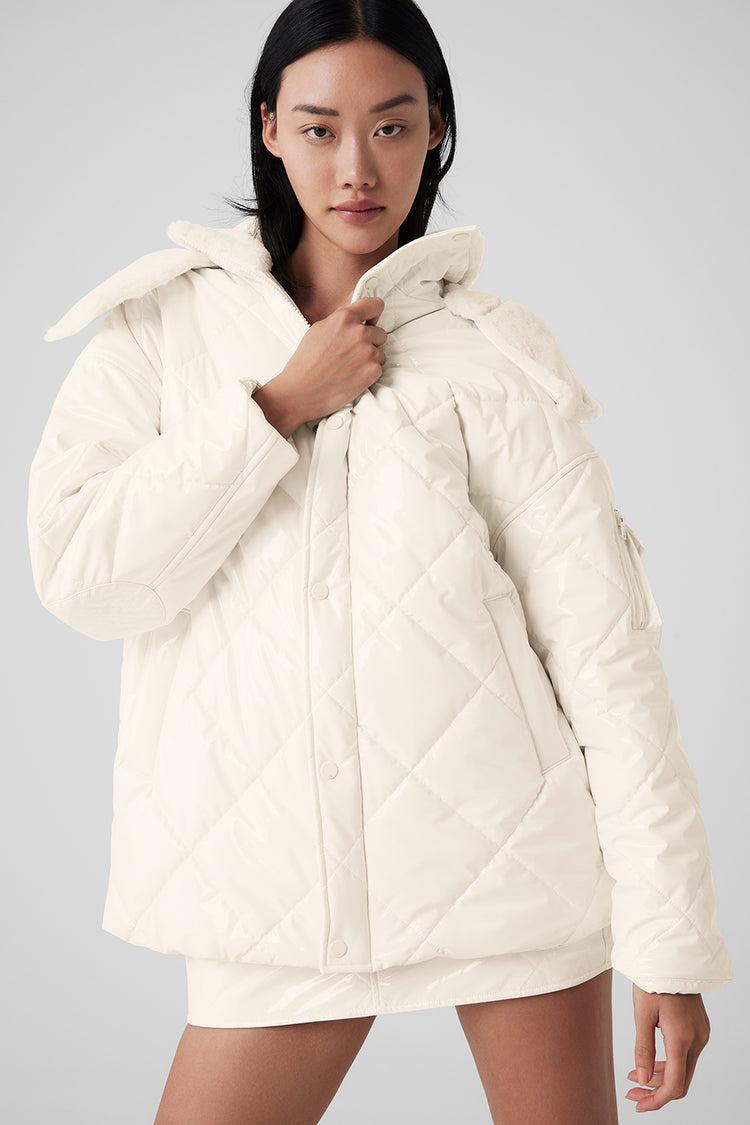 Snomoto Puffer Jacket - Ivory Product Image