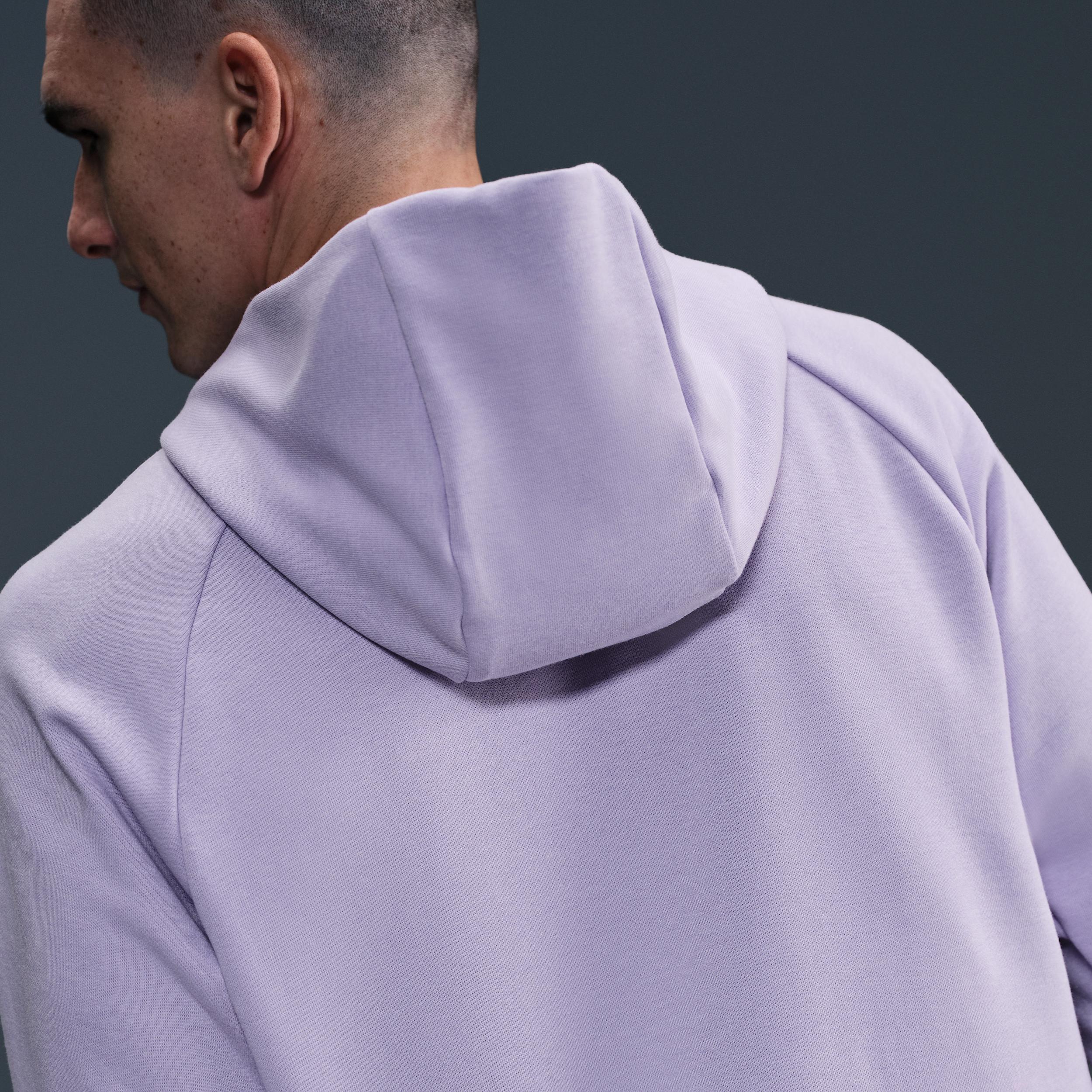 Nike Mens Primary Fleece Dri-FIT UV Pullover Performance Hoodie | FZ0969-515 Product Image