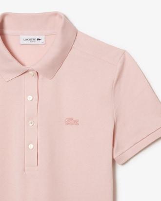 Slim Fit Stretch Piqué Polo Dress Product Image