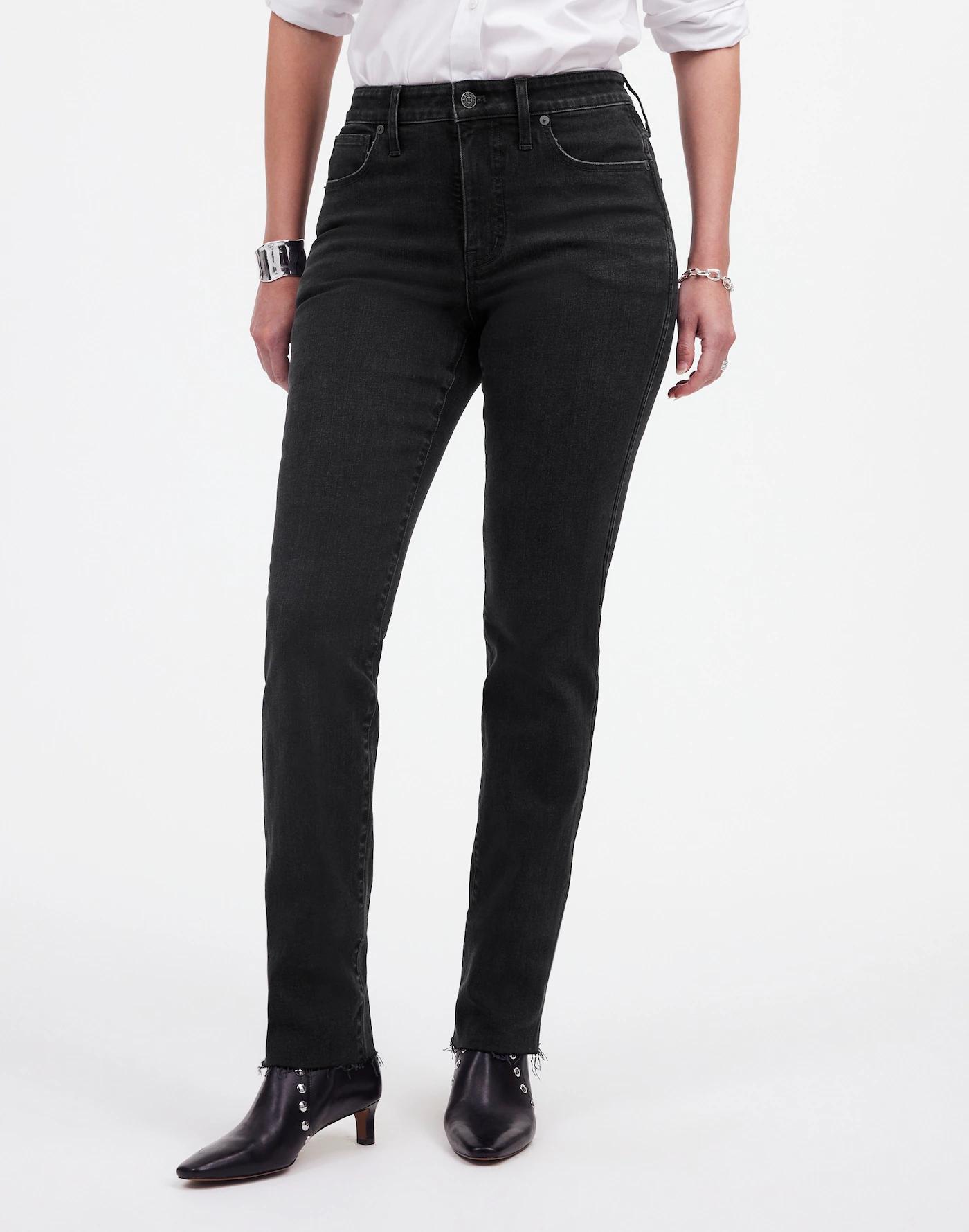 The Petite Curvy Stovepipe Jeans Product Image