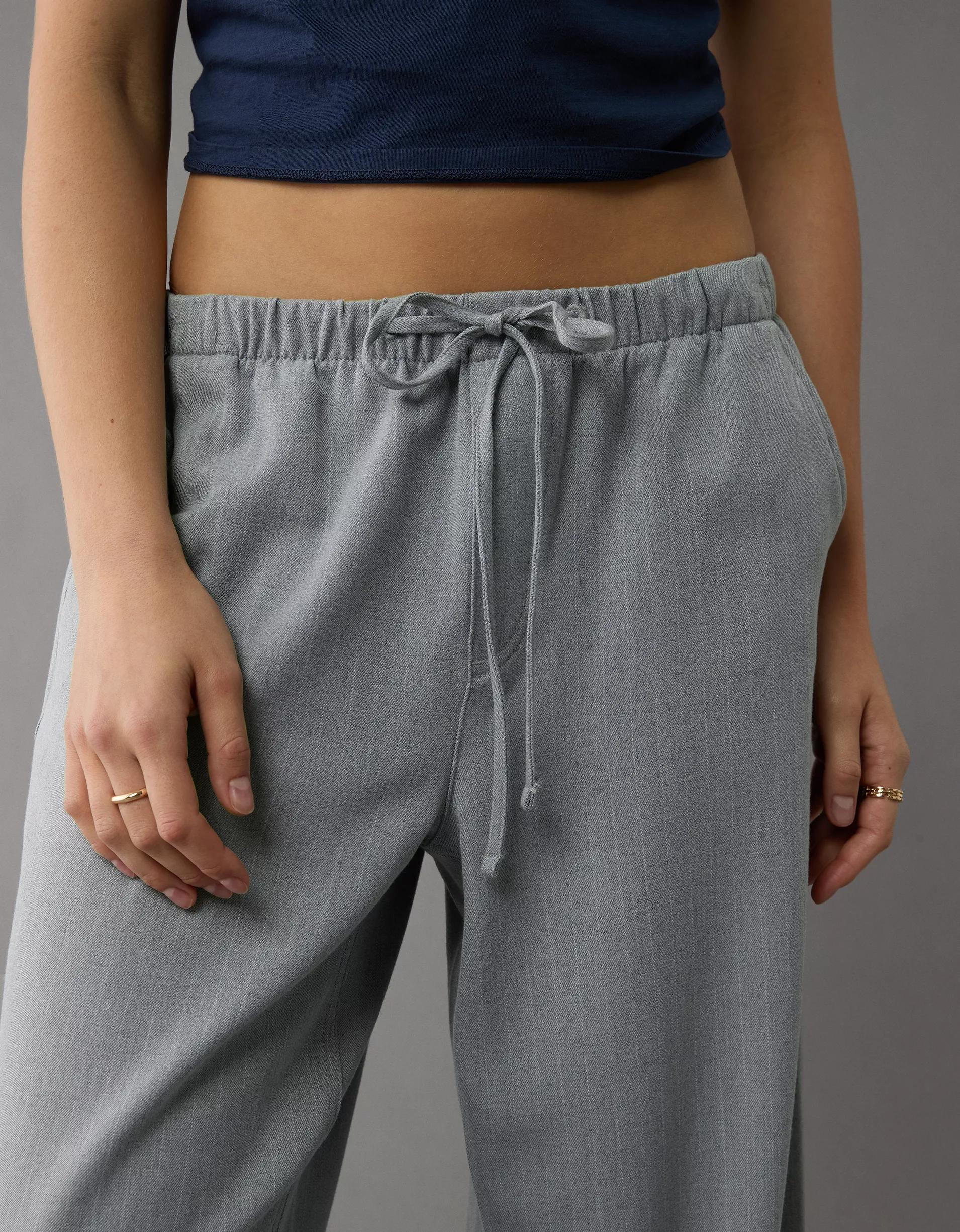 AE Low-Rise Pull-On Poppy Trouser Product Image