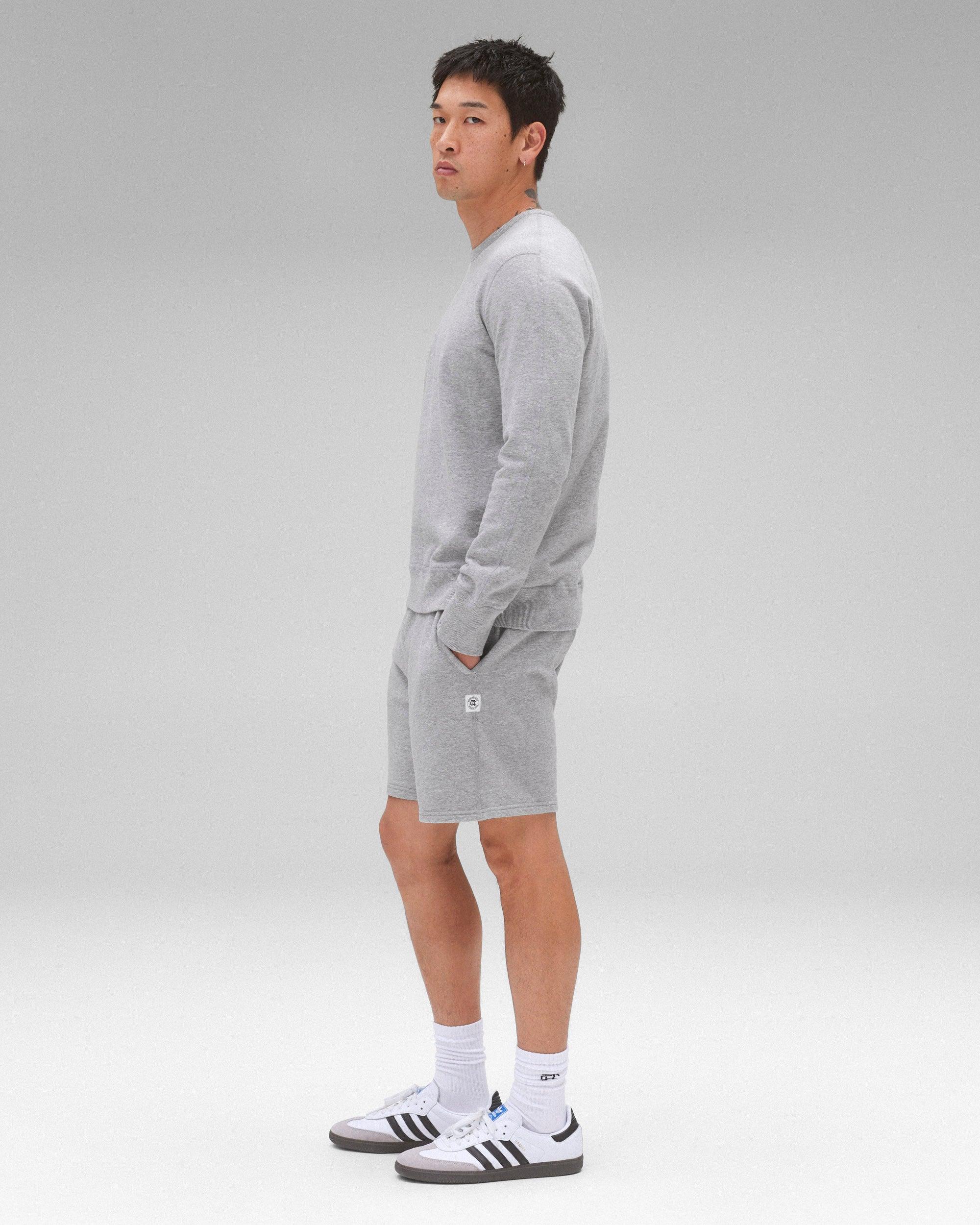 Midweight Terry Slim Crewneck - Vault Male Product Image