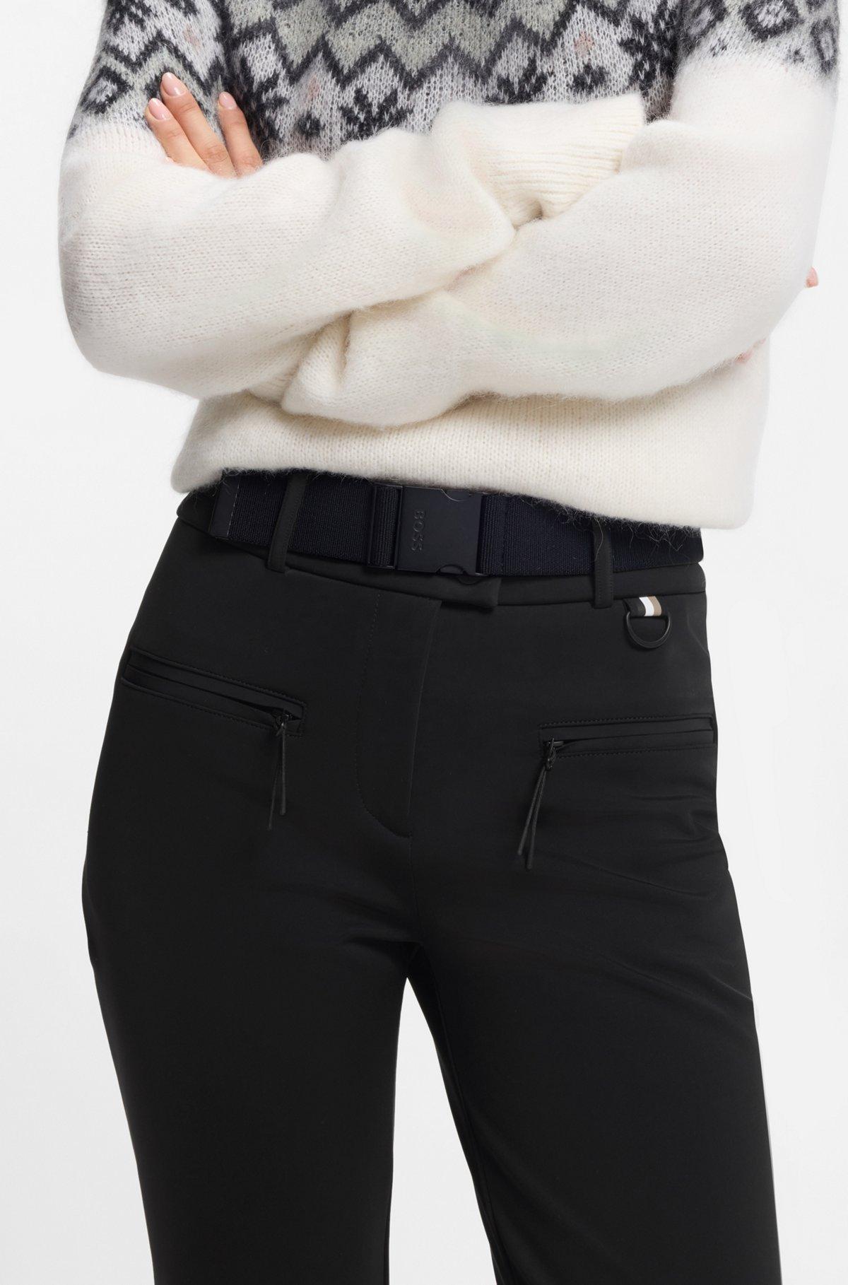 BOSS Ski water-repellent trousers with stirrups Product Image