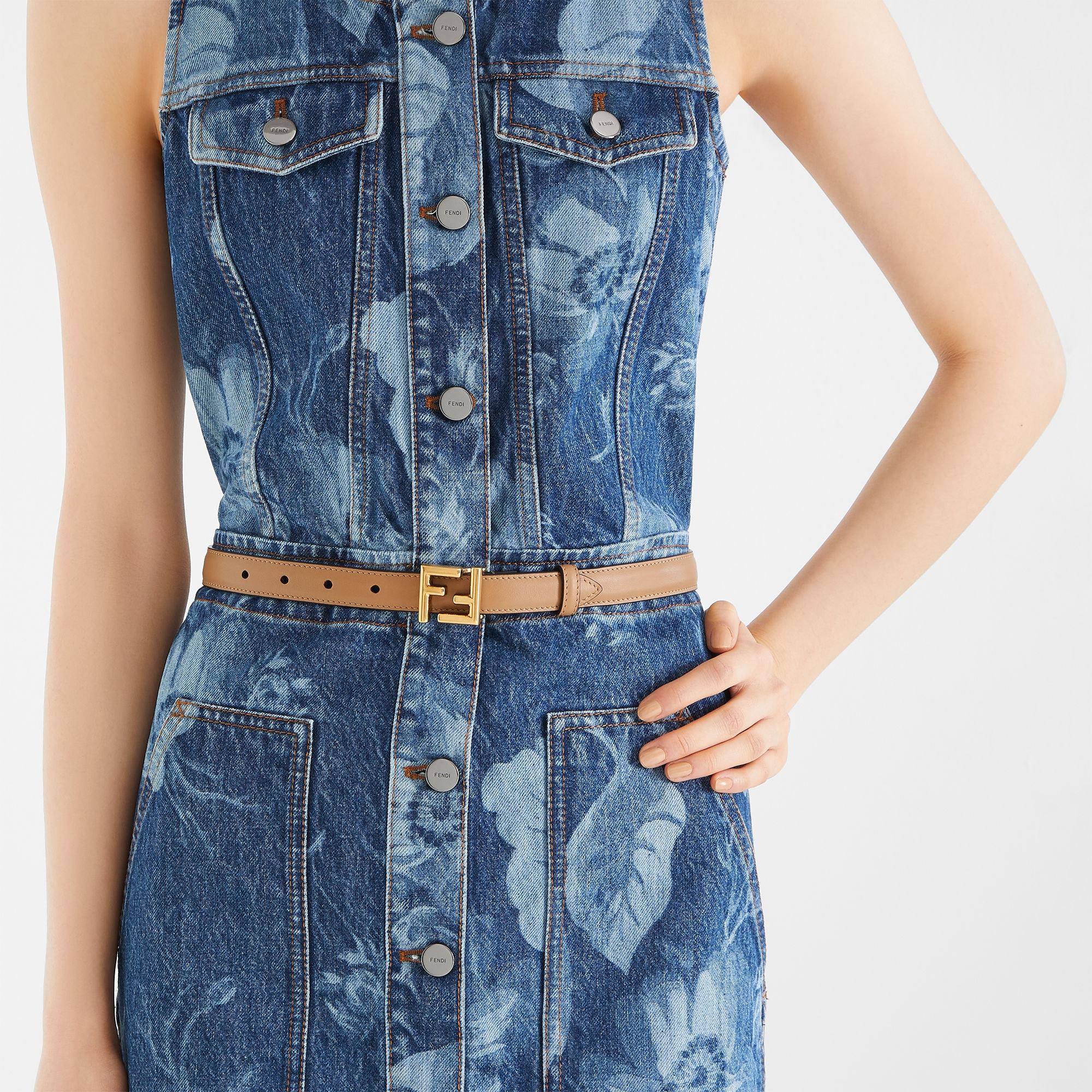 FF BeltBrown leather belt Product Image