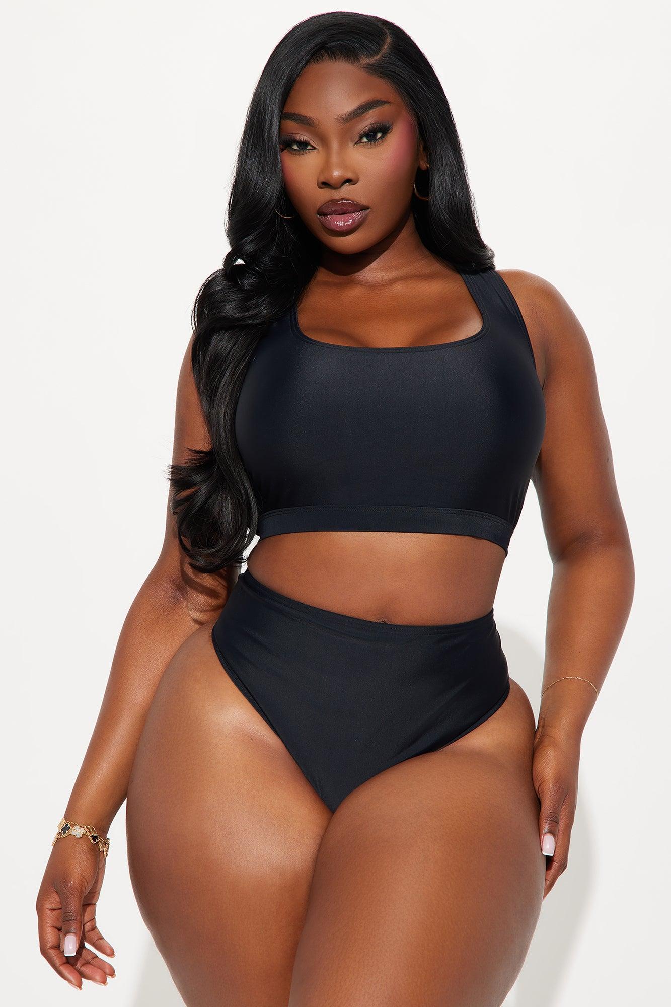 Beach House Swim 2 Piece Bikini - Black Product Image